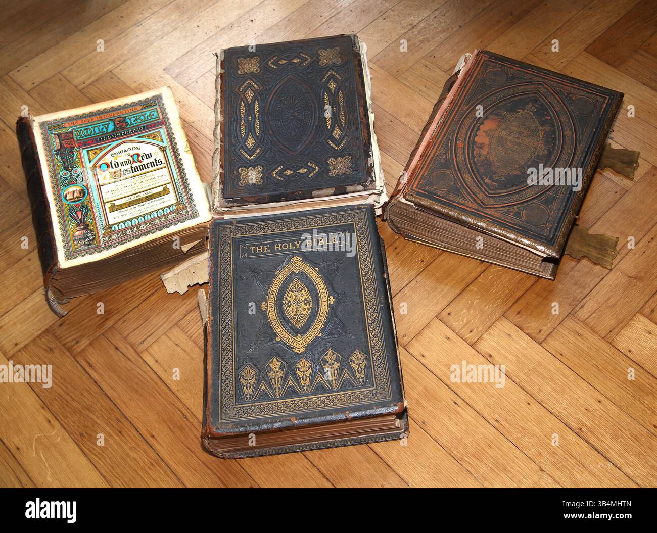Four antique 19th century hi-res stock photography and images - Alamy