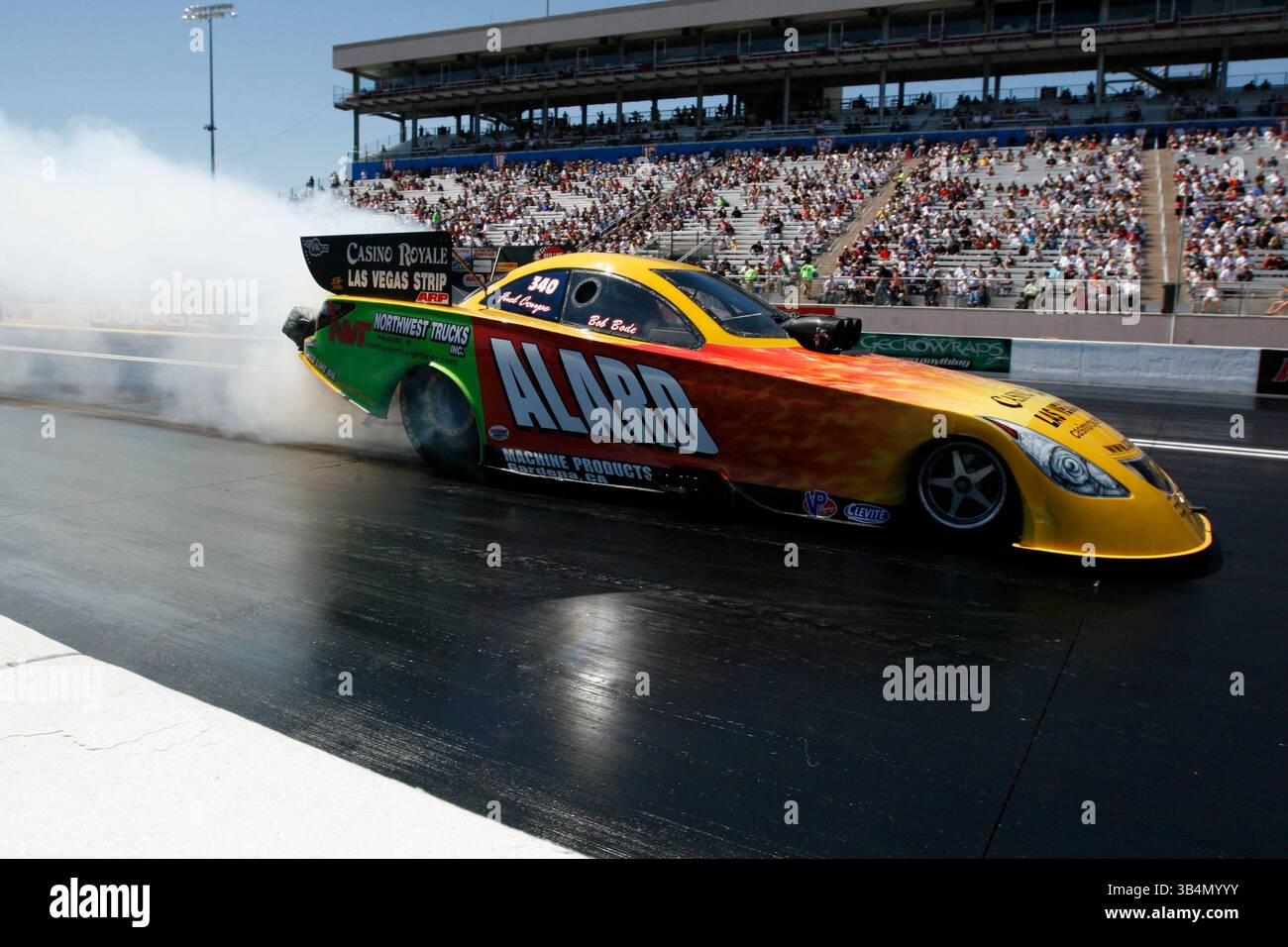 2011 APR 01: Bob Bode, driver of the Alard Machine Toyota Camry dose a ...