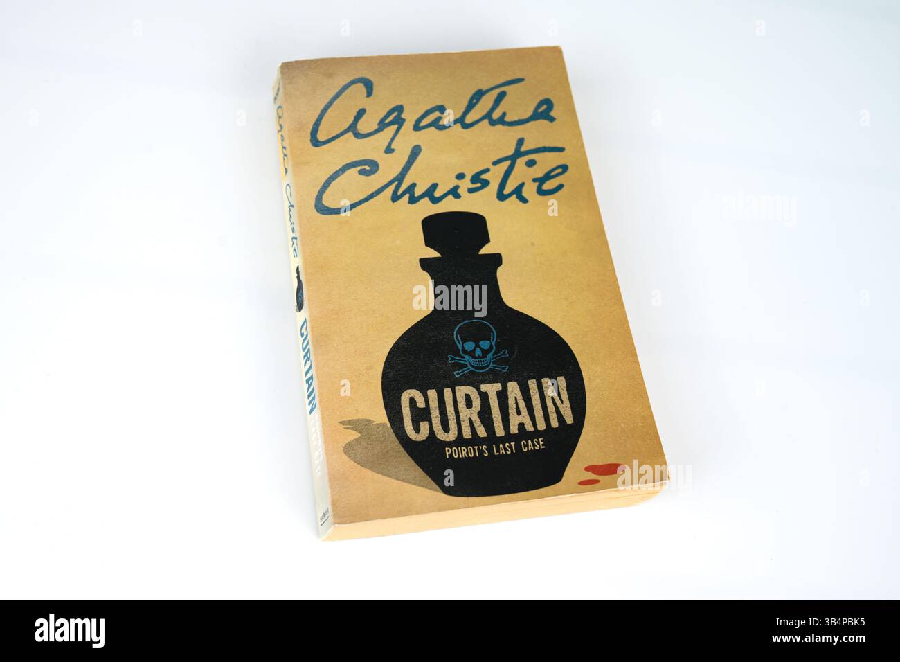 Curtain Poirot's Last Case by Agatha Christie – Wales, UK – 27 April 2025 Stock Photo