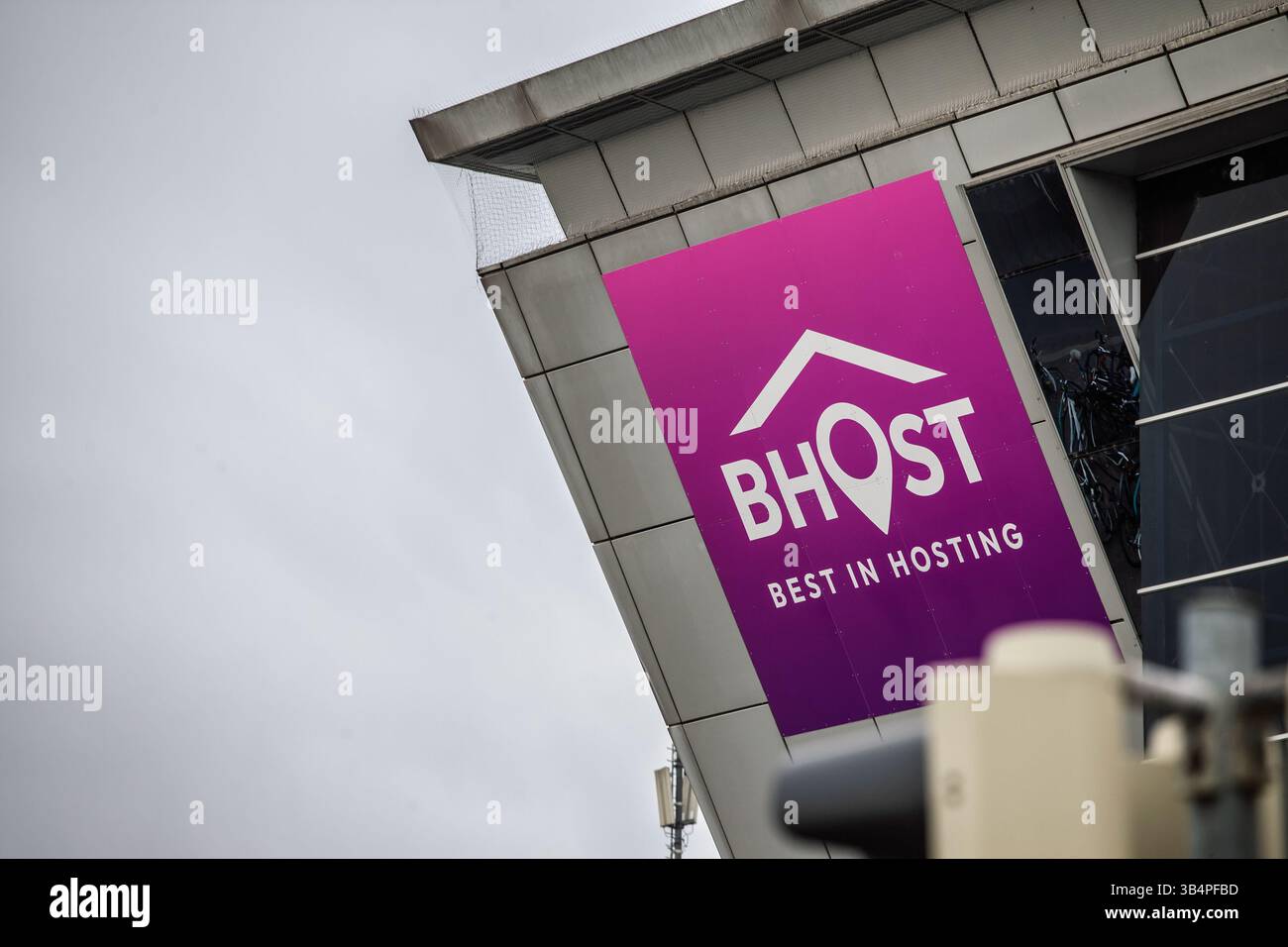 Bhost logo hi-res stock photography and images - Alamy