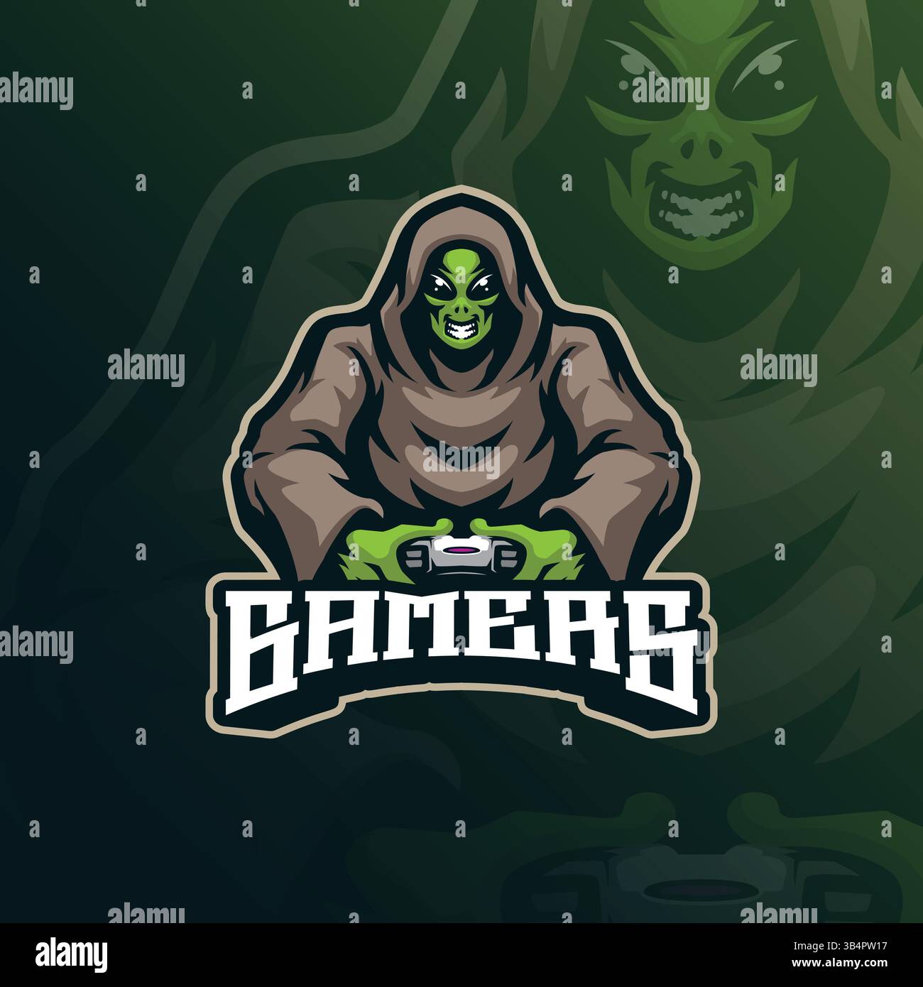 Aliens vector illustration Stock Vector Images - Alamy