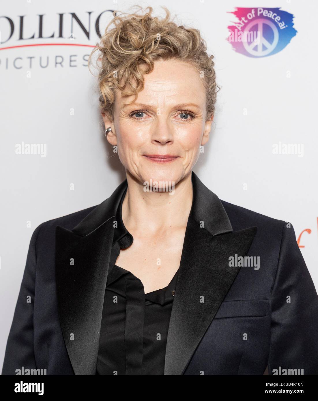 New York, NY, April 30, 2025: Maxine Peake wearing dress by Hermes ...