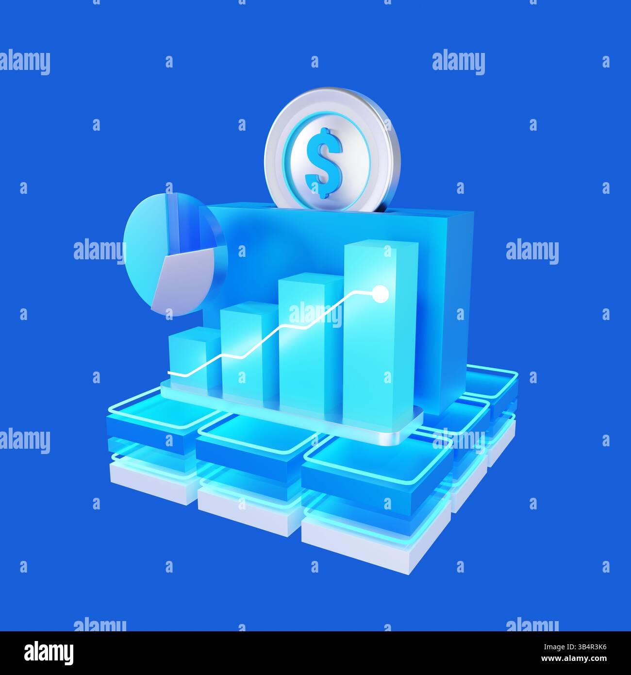 3d analytics chart featuring hi-res stock photography and images - Alamy