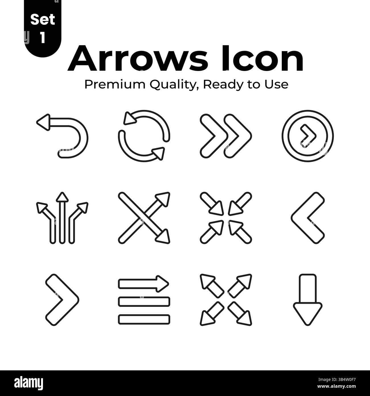 Seét Vector Well designed arrows vectors set, ready for premium use Stock Vector ...