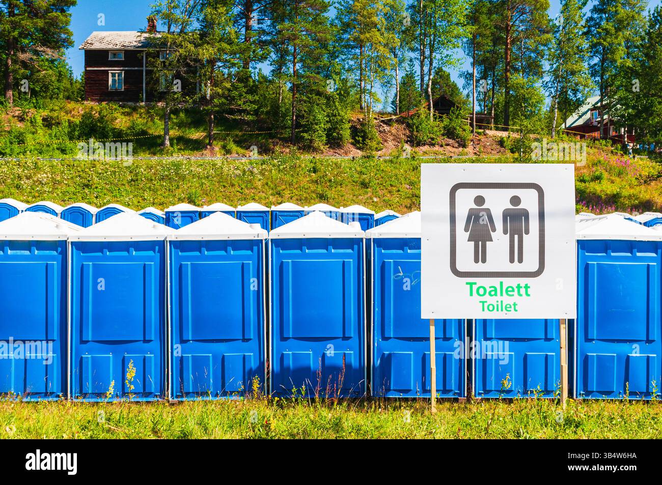 Temporary toilet solutions hi-res stock photography and images - Alamy