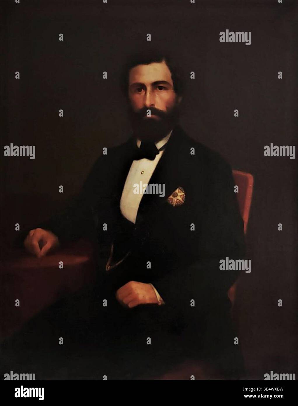 Henri Nicolas Vinet’s 19th-century portrait of Francisco Pinto da ...