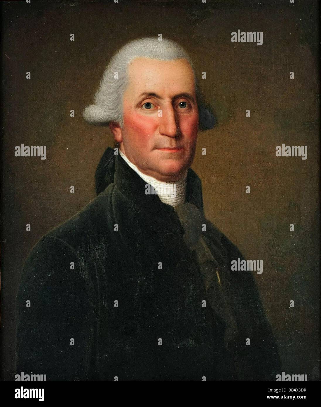 Adolf Ulrik Wertmüller’s 1794 portrait of George Washington depicts the ...