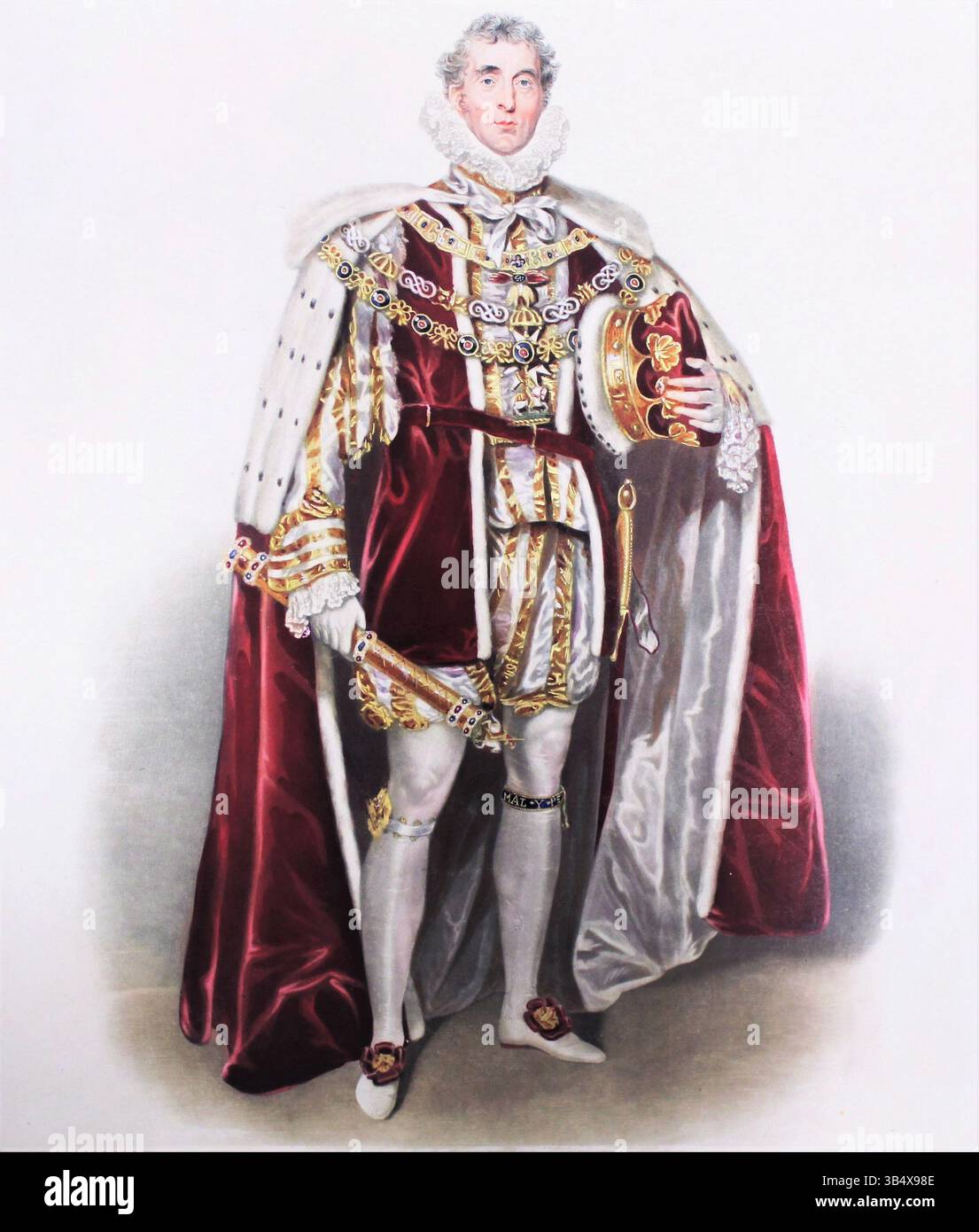 This portrait from 1820 depicts Arthur, Duke of Wellington, in his ...