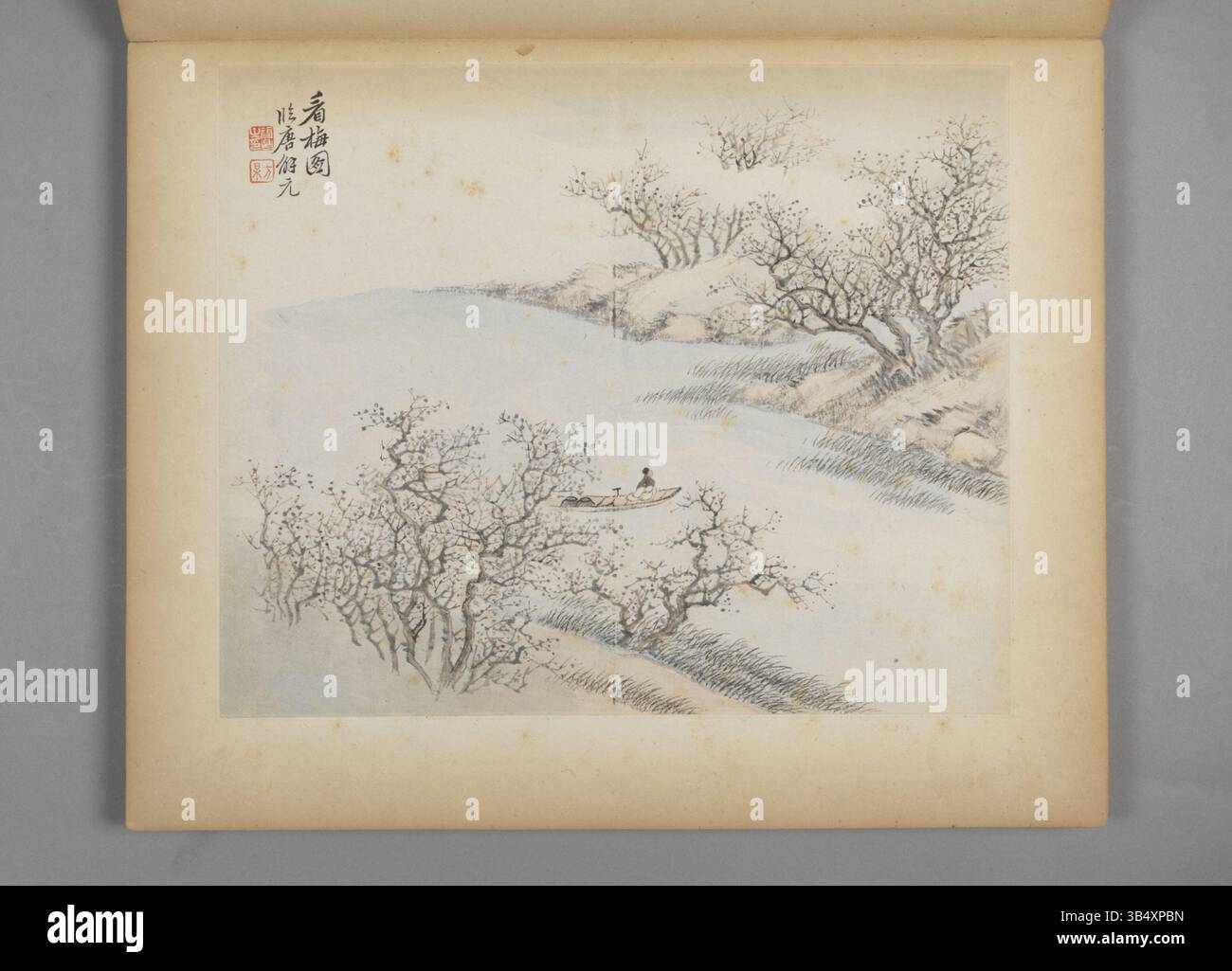 This Chinese painting, housed in The Palace Museum, features ...