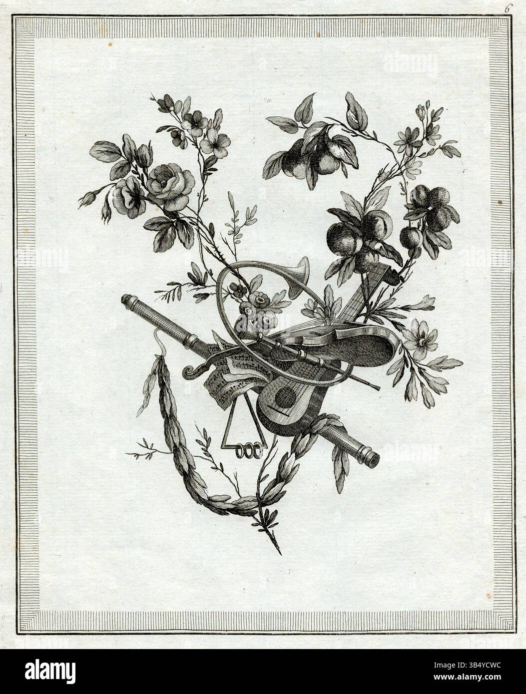 Pierre Ranson's 'Septième Cahier de Trophées de Musique #6' (18th ...