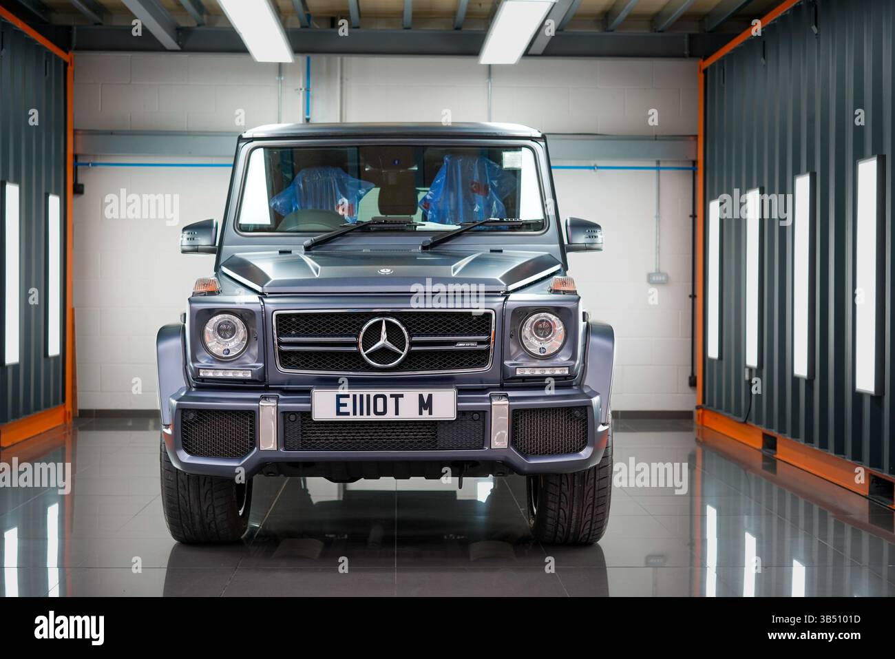 Mercedes G-Class after treatment Stock Photo