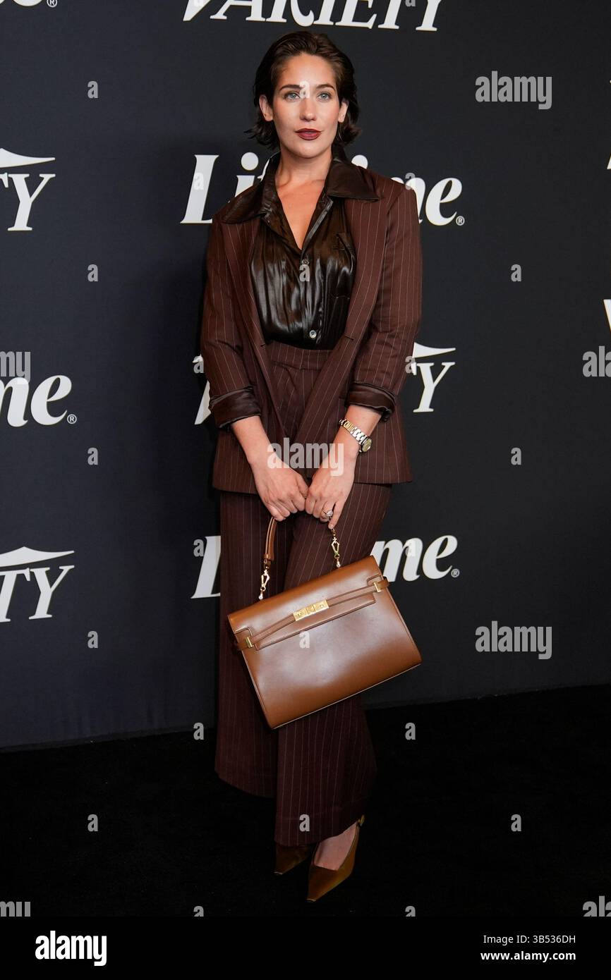 Lola Kirke arrives at Variety's Power of Women on Thursday, May 1, 2025