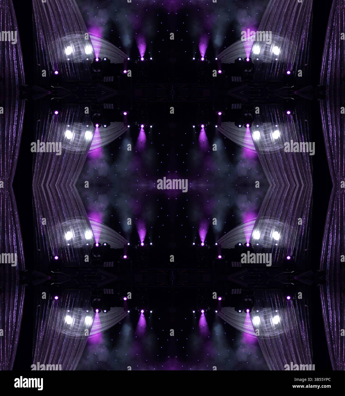 Abstract texture background for design. Stage light and smoke on stage ...