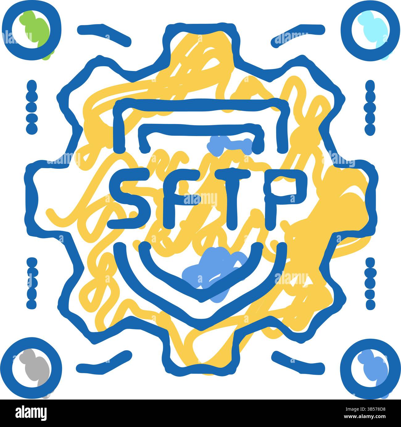 Sftp background Stock Vector Images - Alamy