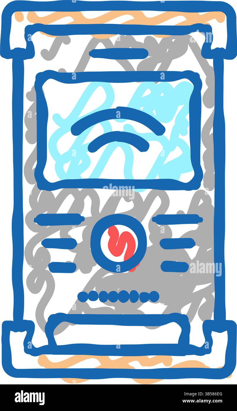 field controller icon doodle illustration Stock Vector Image & Art - Alamy