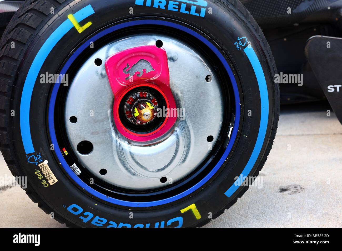 Miami, USA. 01st May, 2025. Racing Bulls VCARB 02 wheel. 01.05.2025 ...