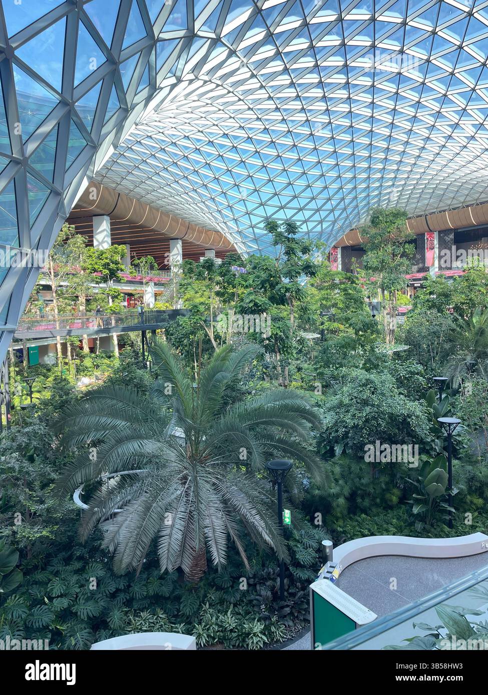 qatar airport - Smartphone Captured Stock Image