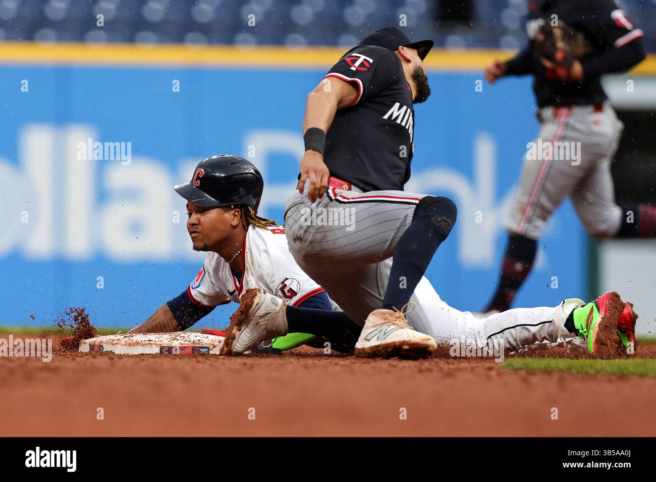 CLEVELAND, OH - MAY 01: Cleveland Guardians designated hitter Jose ...