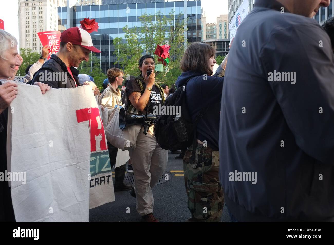 May 1, 2025, New York City, New York, USA: May Day Rally and March ...