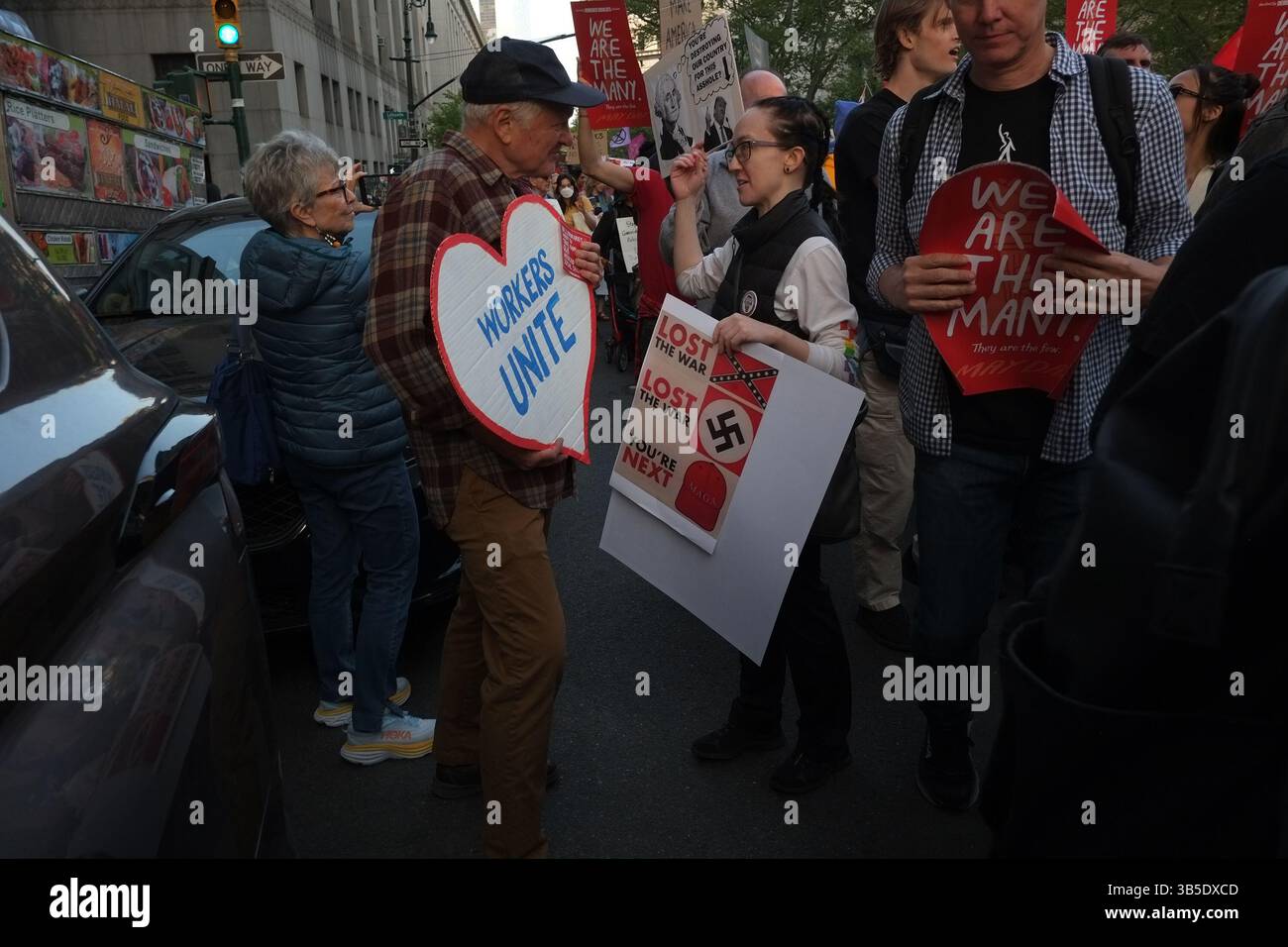 May 1, 2025, New York City, New York, USA: May Day Rally and March ...