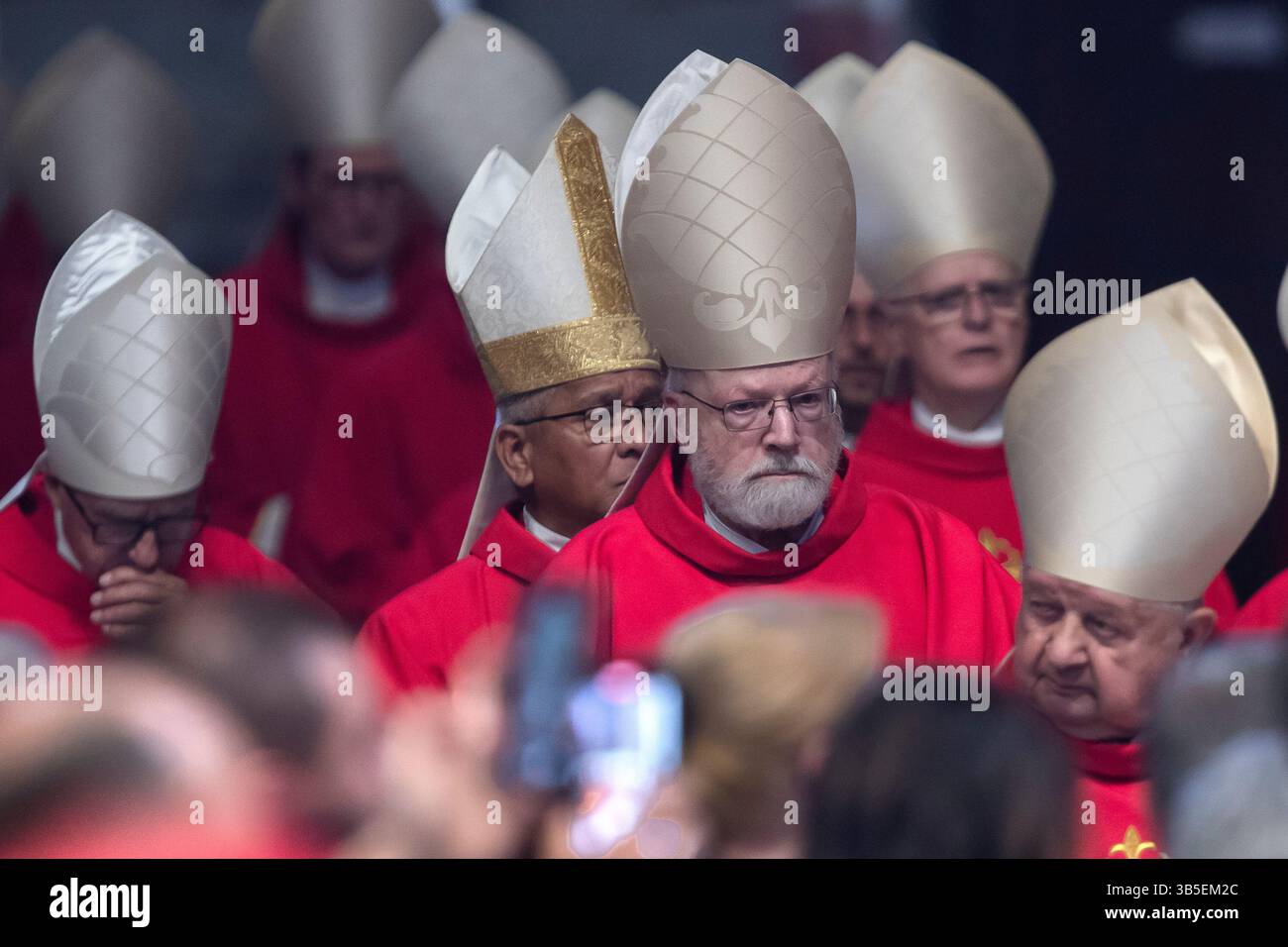 Vatican, Vatican. 01st May, 2025. Cardinal Sean Patrick O'Malley ...
