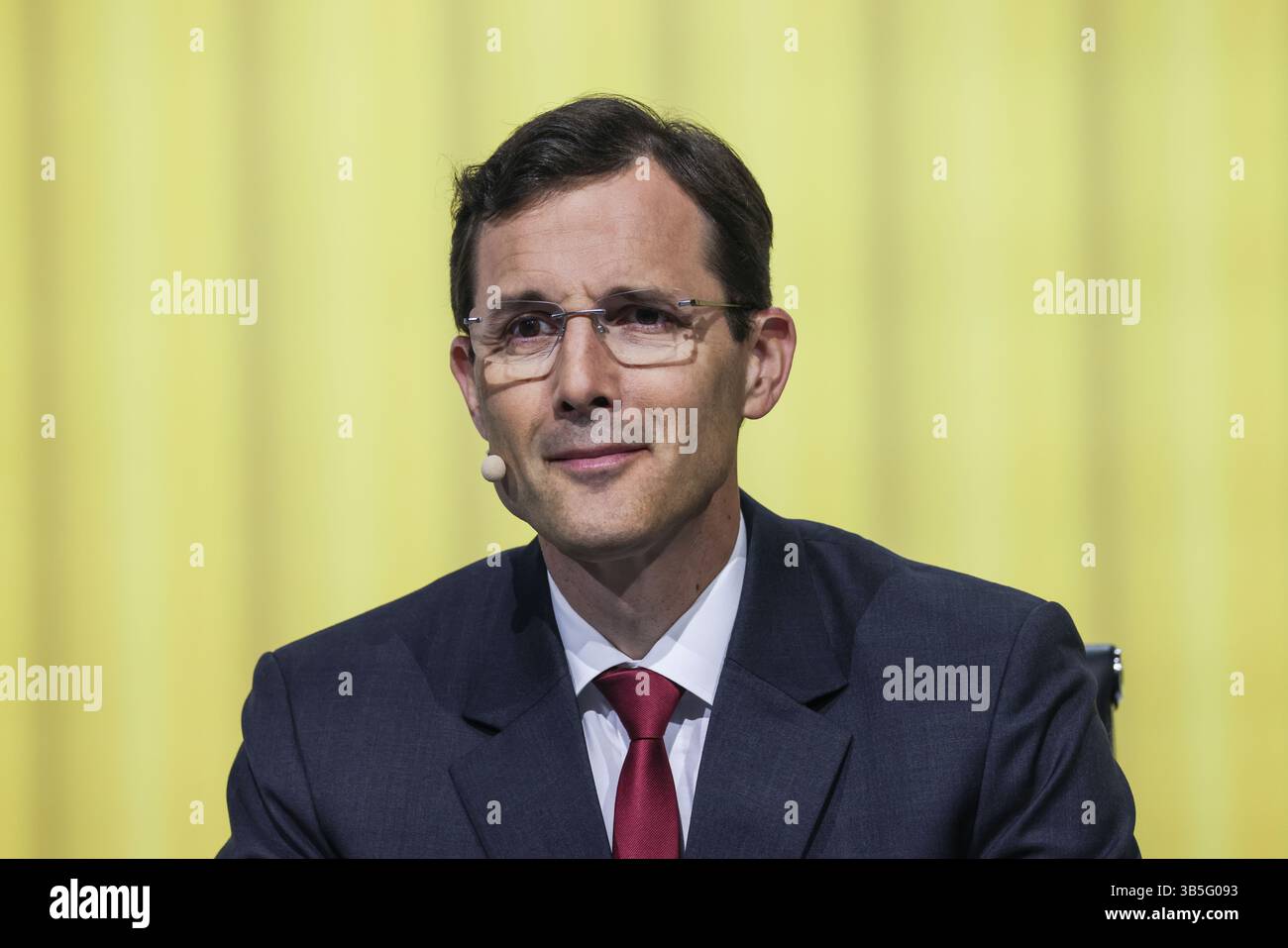 Bonn, Germany. 02nd May, 2025. Tobias Meyer, CEO of DHL, Deutsche Post ...