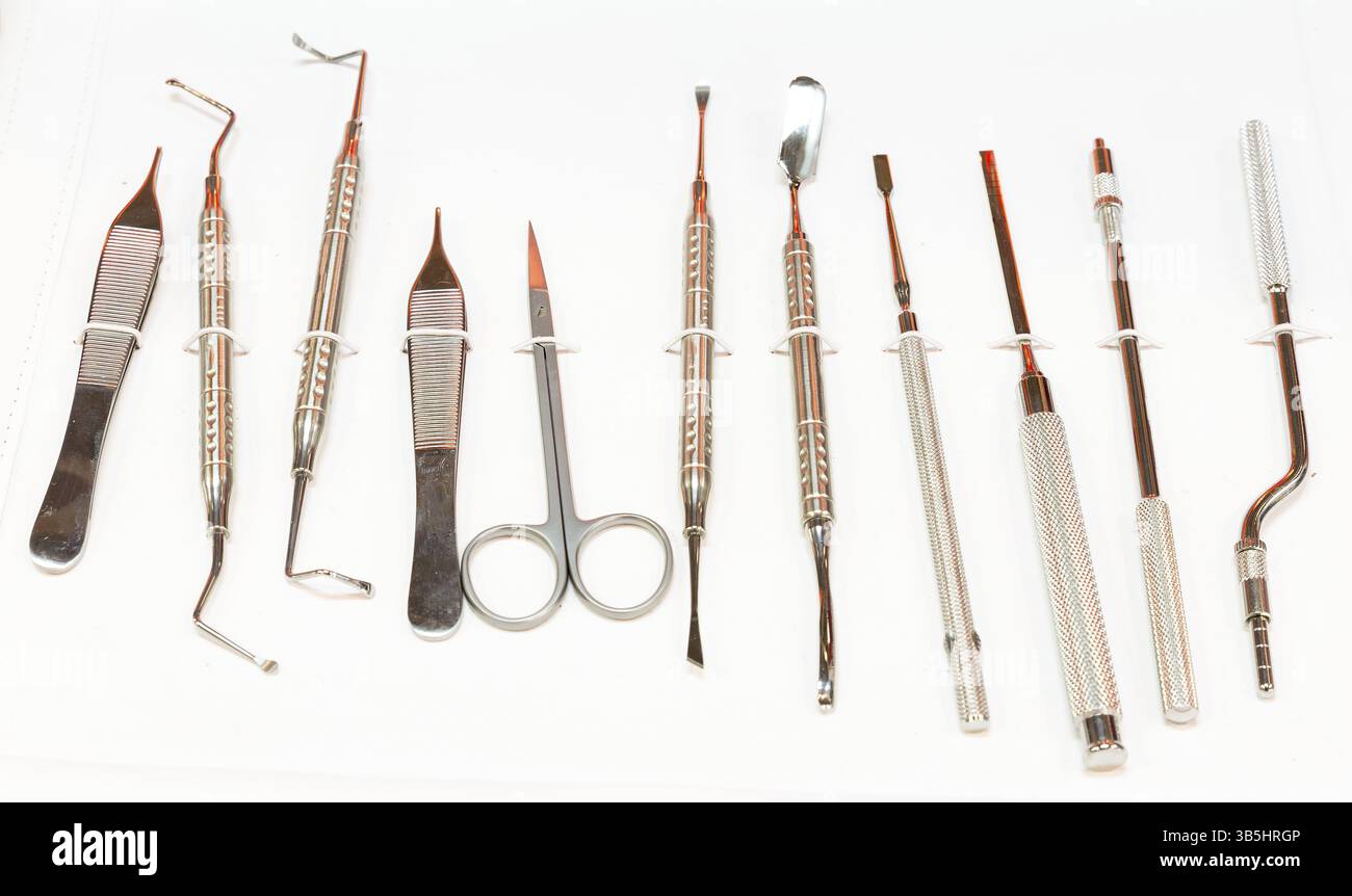 Claver Instrument Tooth Carver hospital hi-res stock photography and images - Alamy