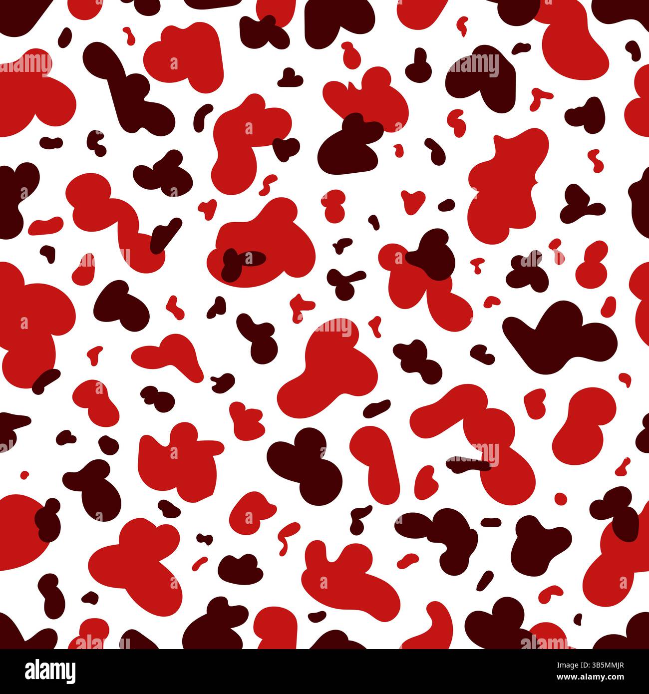 Camouflage military background abstract pattern seamless Stock Vector