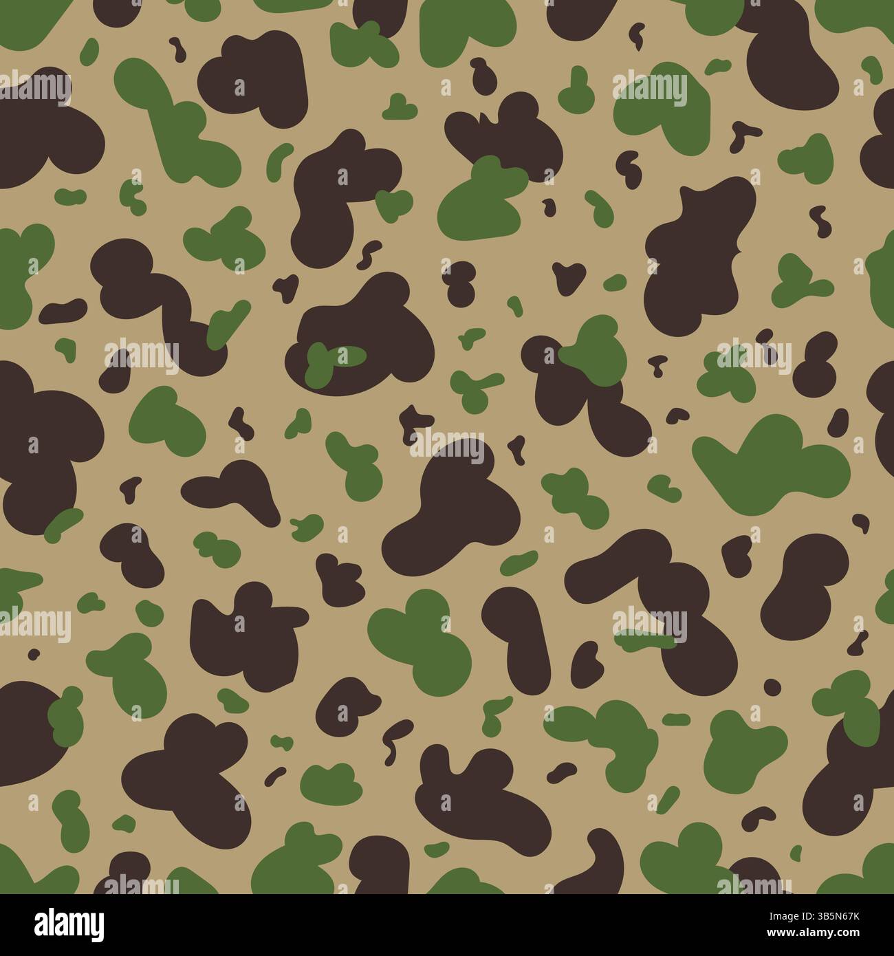 Camouflage pattern background seamless vector illustration Stock Vector ...