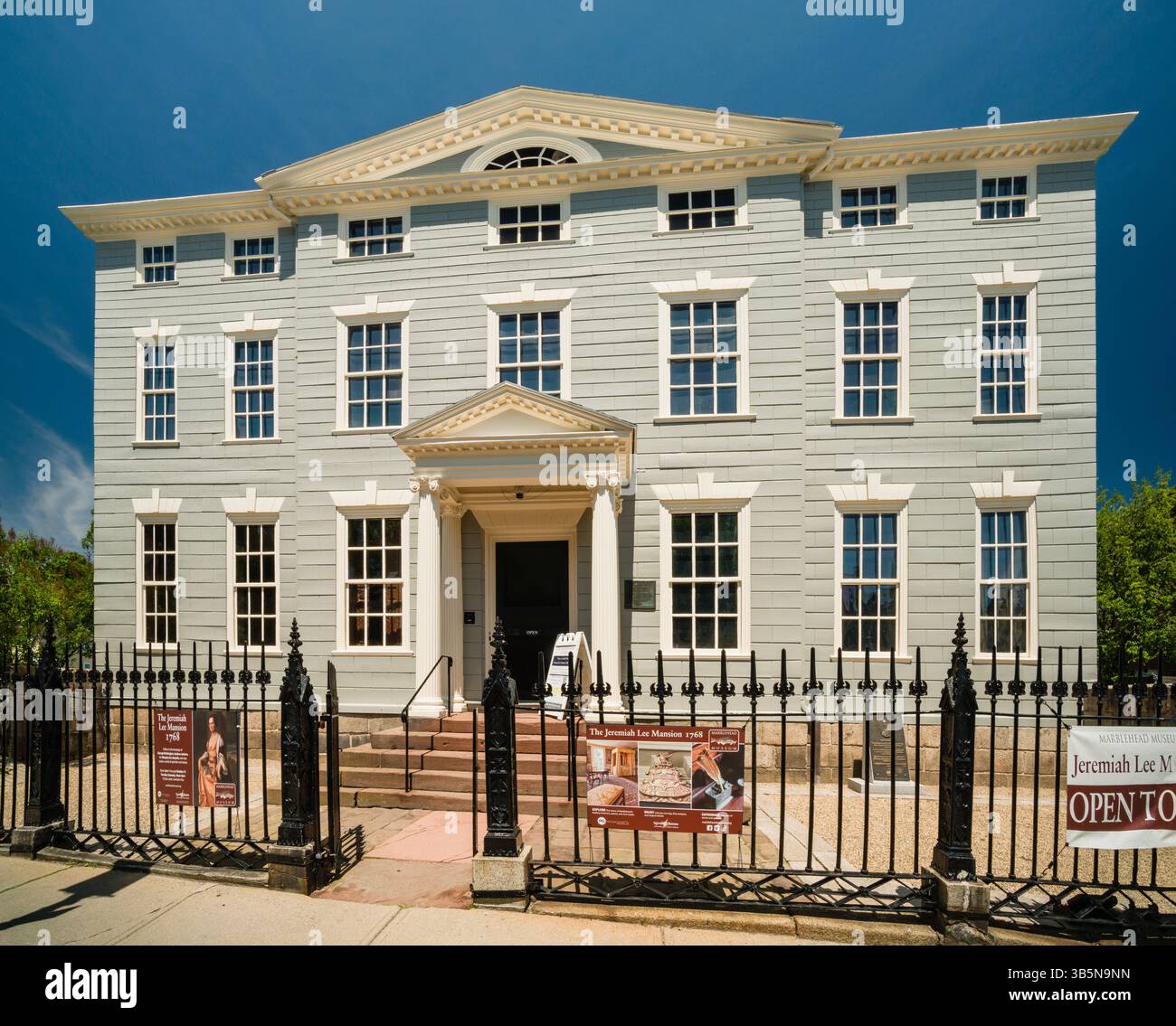 Jeremiah Lee Mansion Marblehead Historic District   Marblehead, Massachusetts, USA Stock Photo