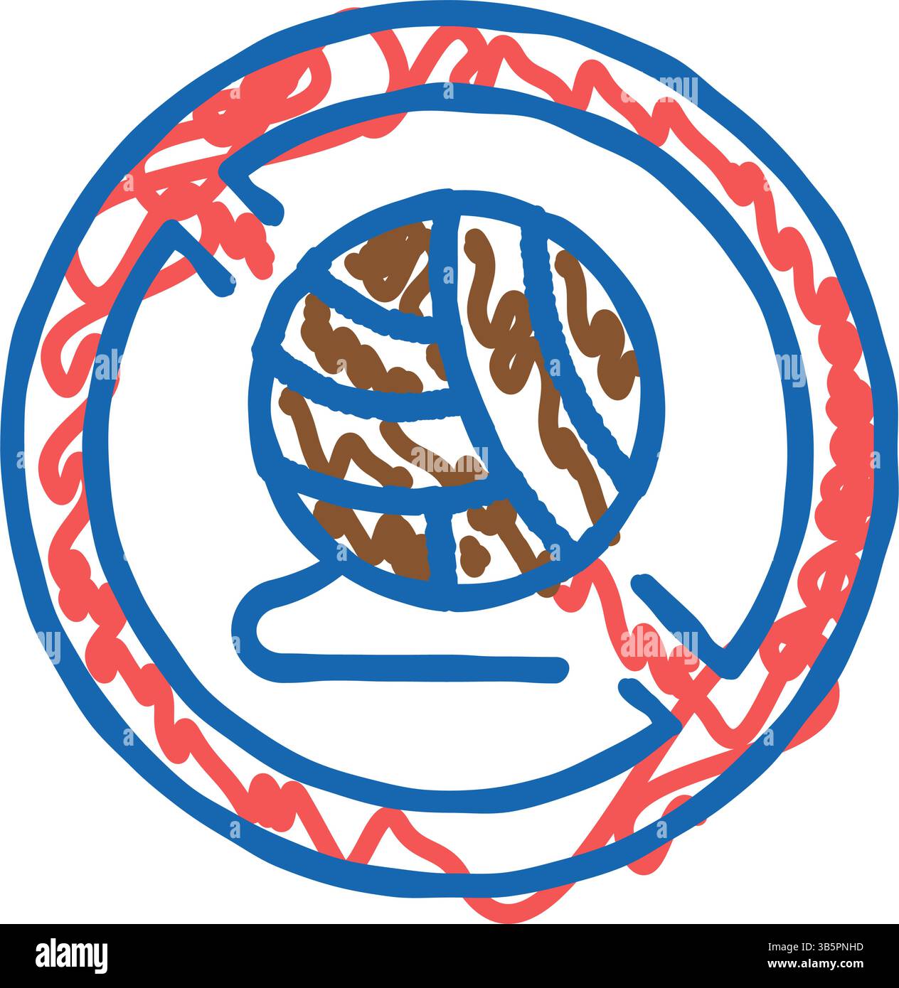 avoid allergens dry skin icon doodle illustration Stock Vector Image ...