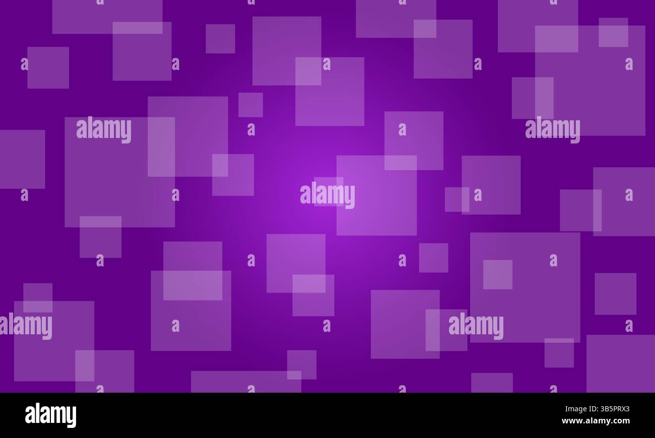 Purple geometric cube background vector illustration Stock Vector