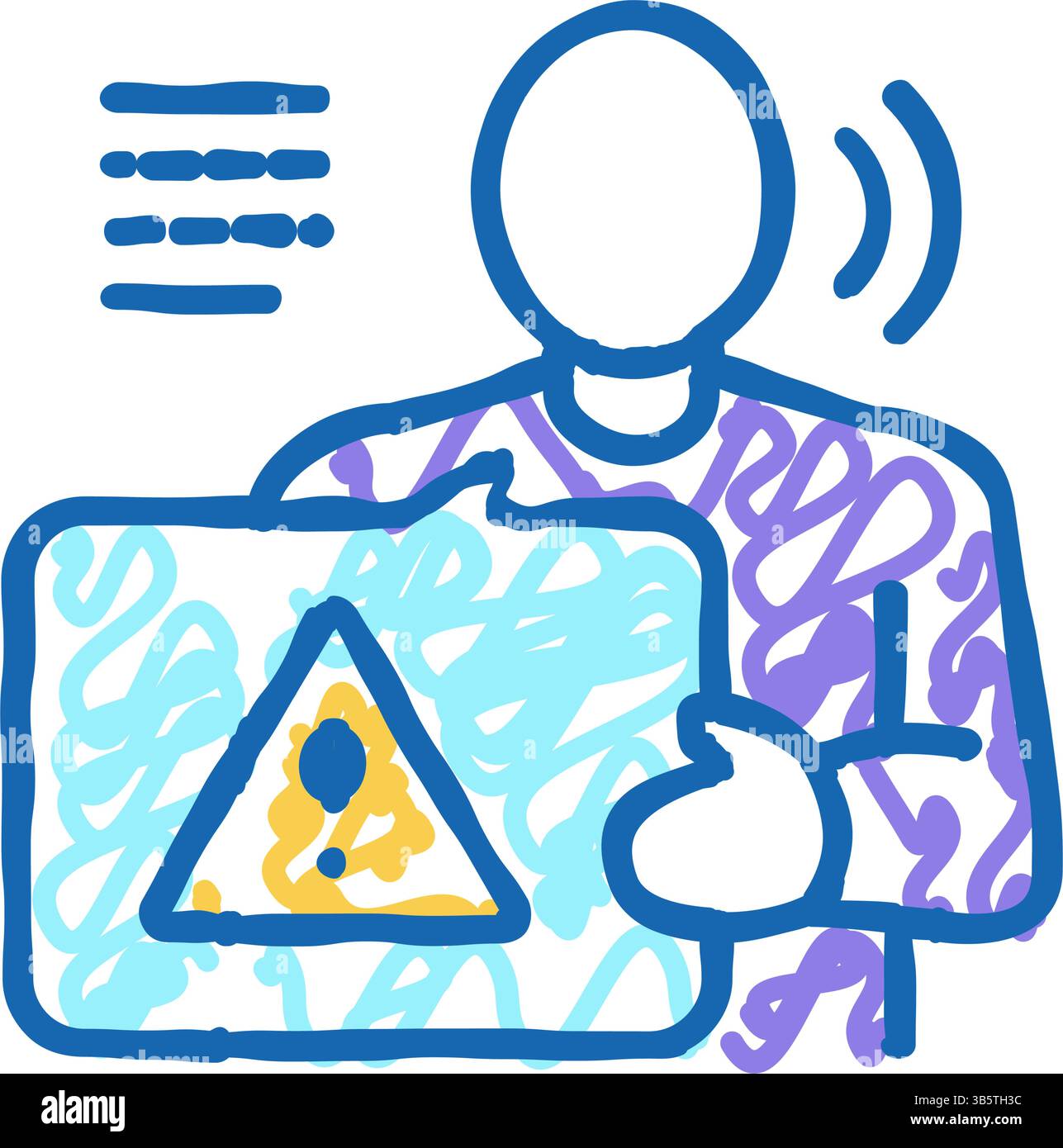 prosecution law icon doodle illustration Stock Vector Image & Art - Alamy