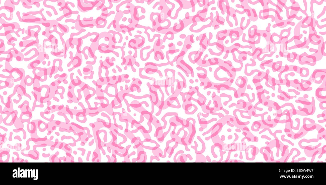 Vector Generative algorithm psychedelic pink background. Reaction ...