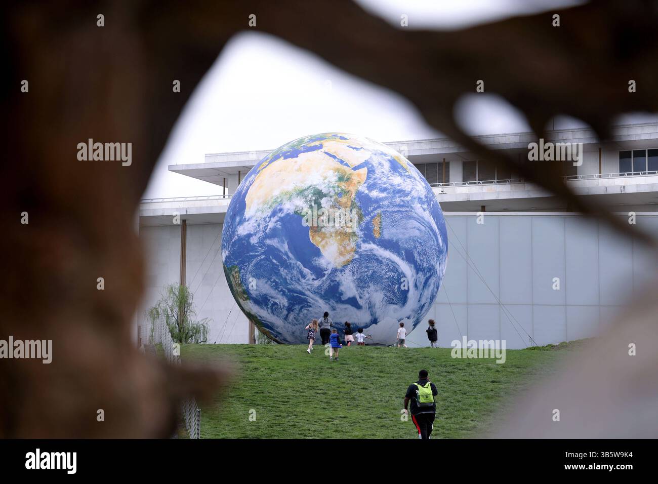 International Earth Day in Washington, USA - 22 April 2025. A group of ...