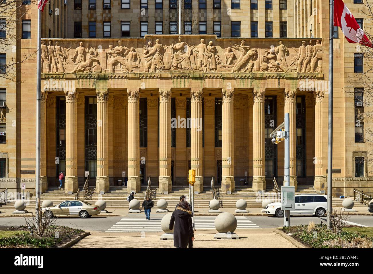 Buffalo, New York State Art Deco landmark Buffalo City Hall Stock Photo