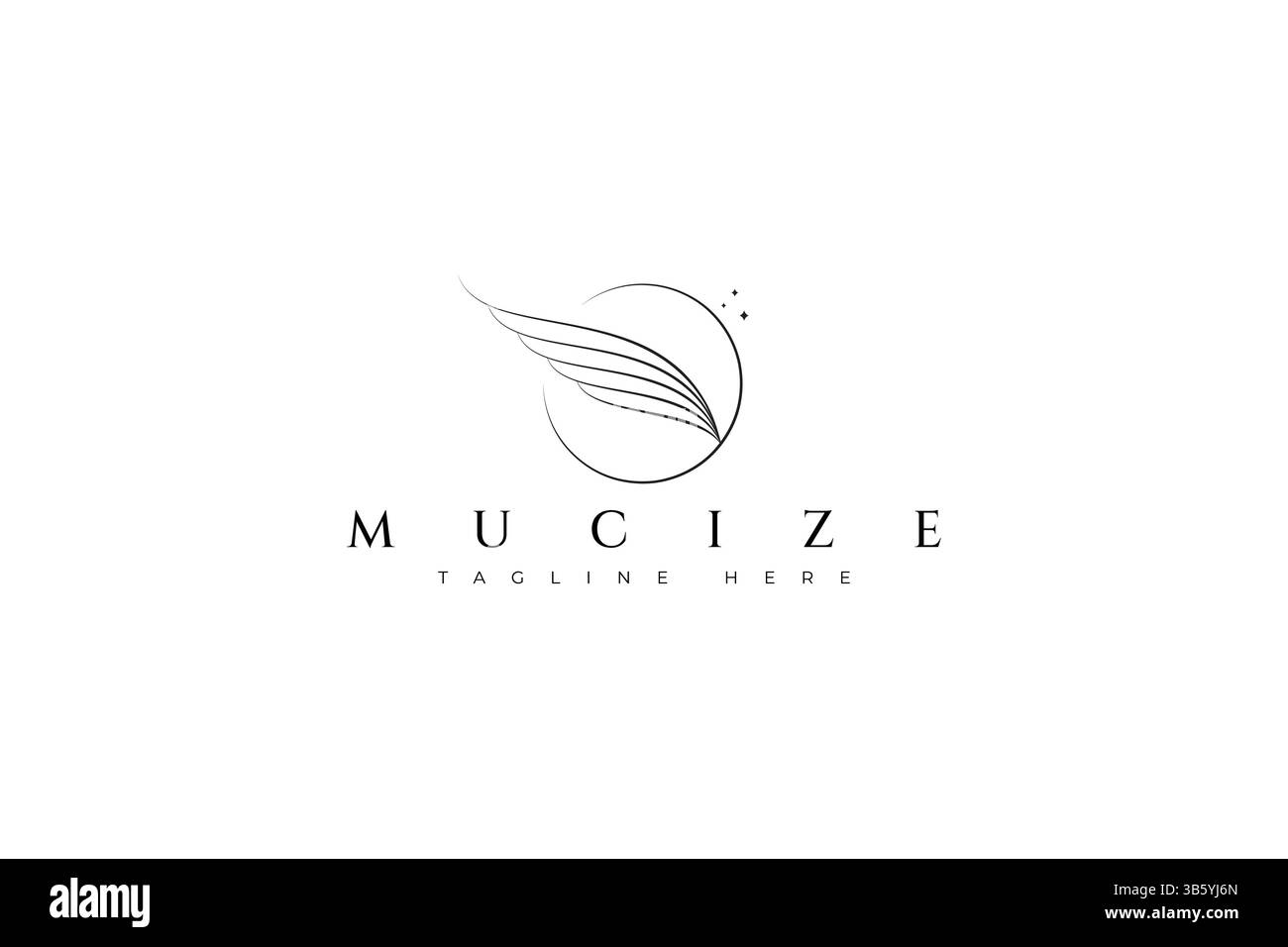 Wing Abstract at Circle Shape Abstract Sign Symbol Logo Sacred ...