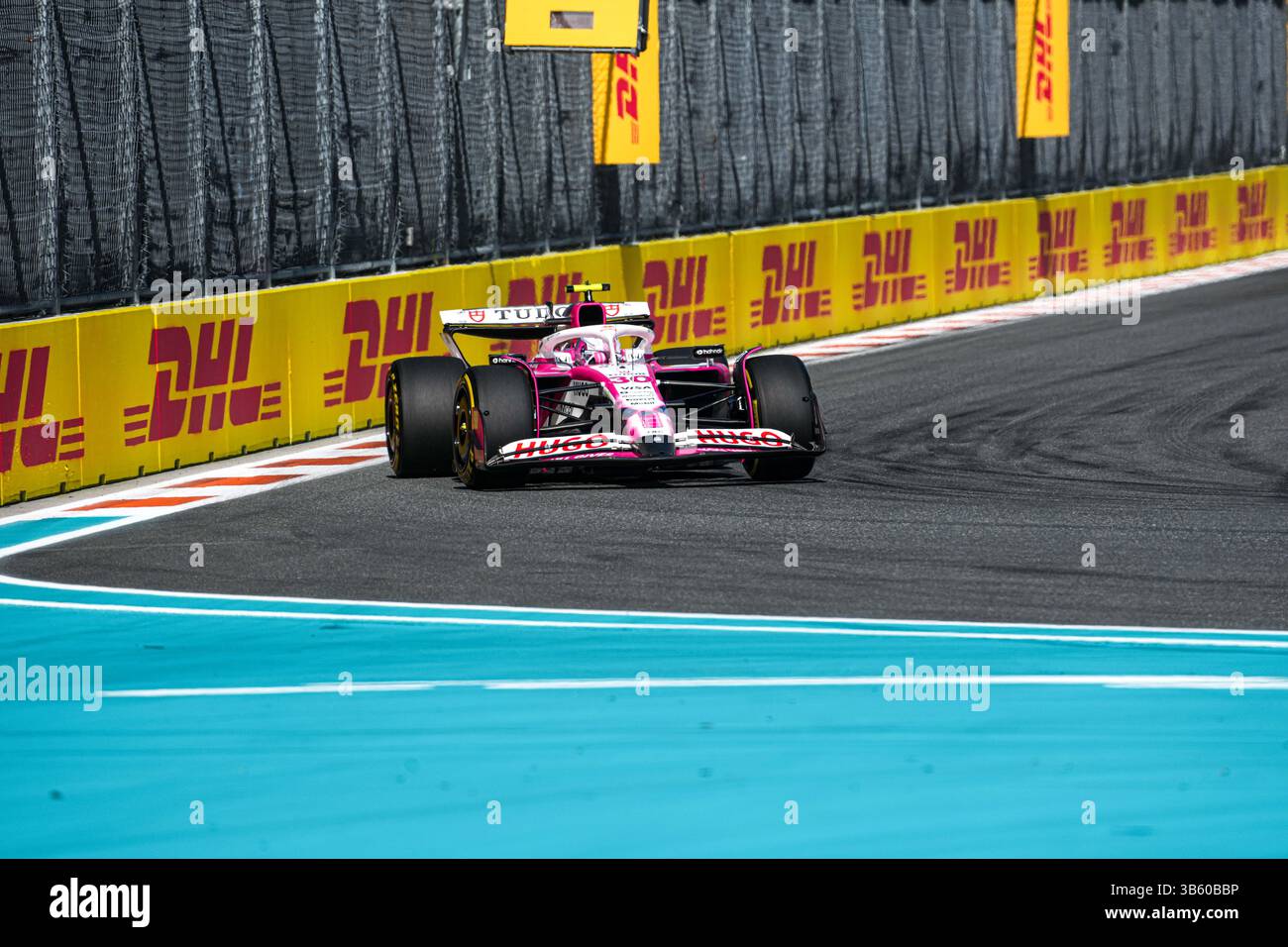 Miami, USA. 02nd May, 2025. Liam Lawson (NZL) - Visa Cash App RB F1 Team -  RB VCARB02 - Honda RBPT during Formula 1 Crypto.com Miami Grand Prix 2025  at Miami International