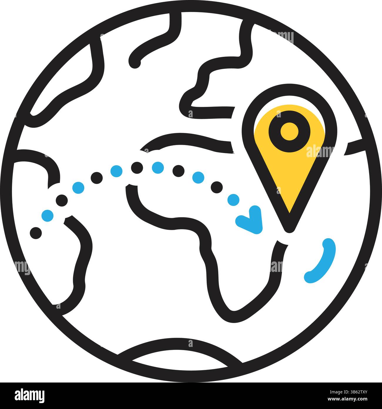 Icon for elsewhere,way Stock Vector Image & Art - Alamy