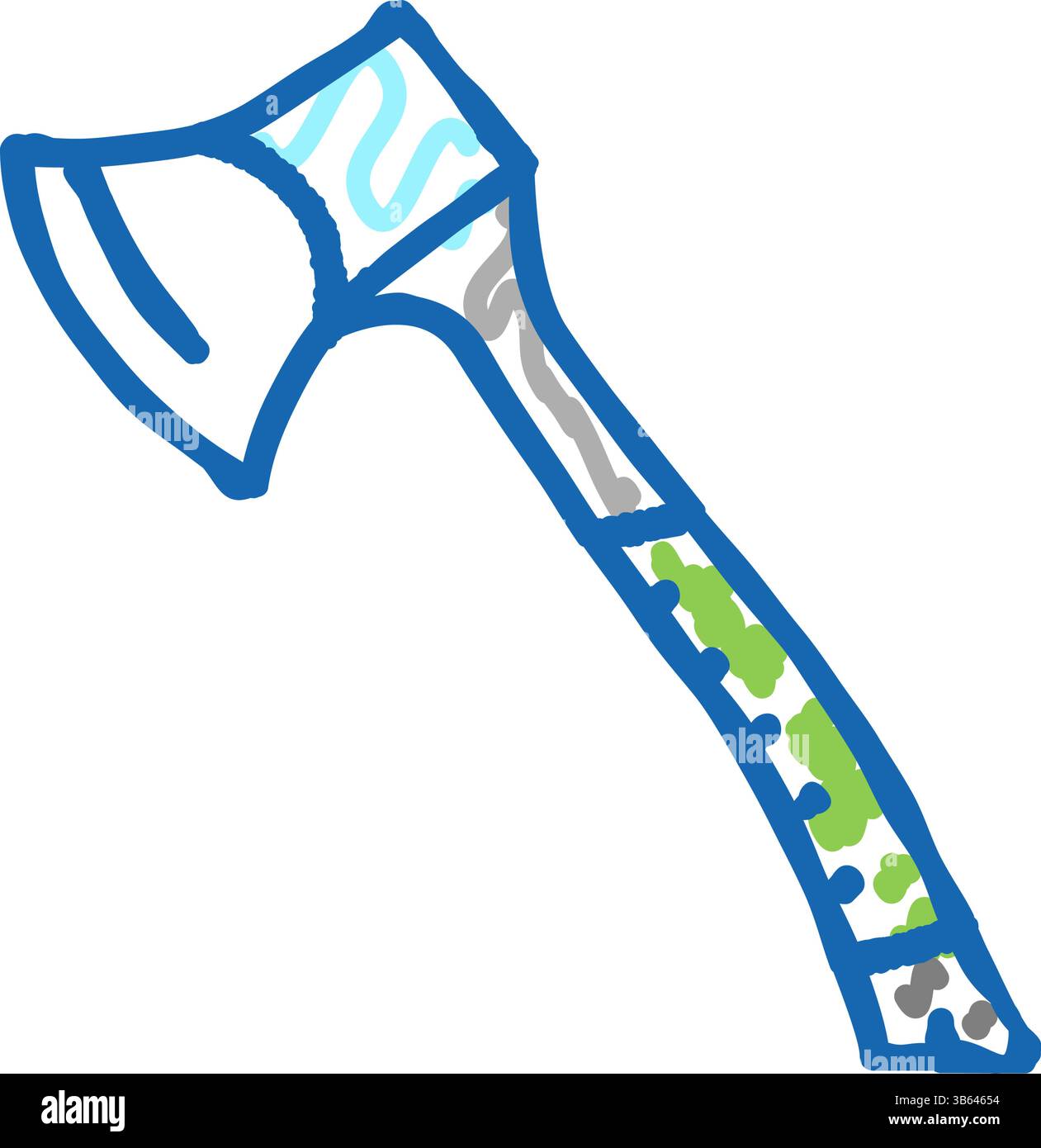 hunting ax icon doodle illustration Stock Vector Image & Art - Alamy