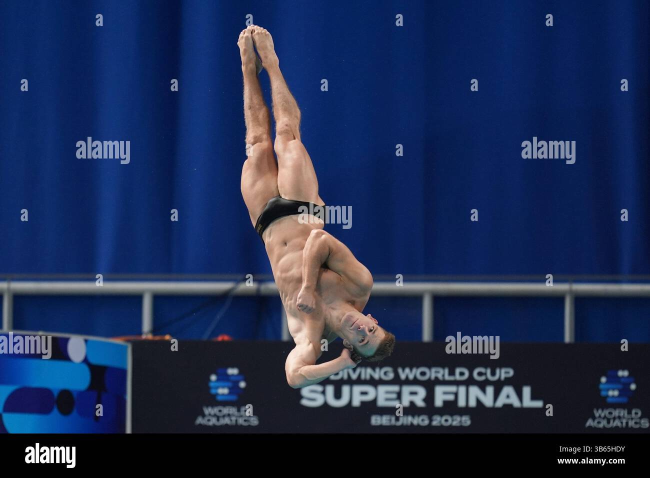 Moritz Wesemann of Germany competes in the Men's 3m Springboard event ...