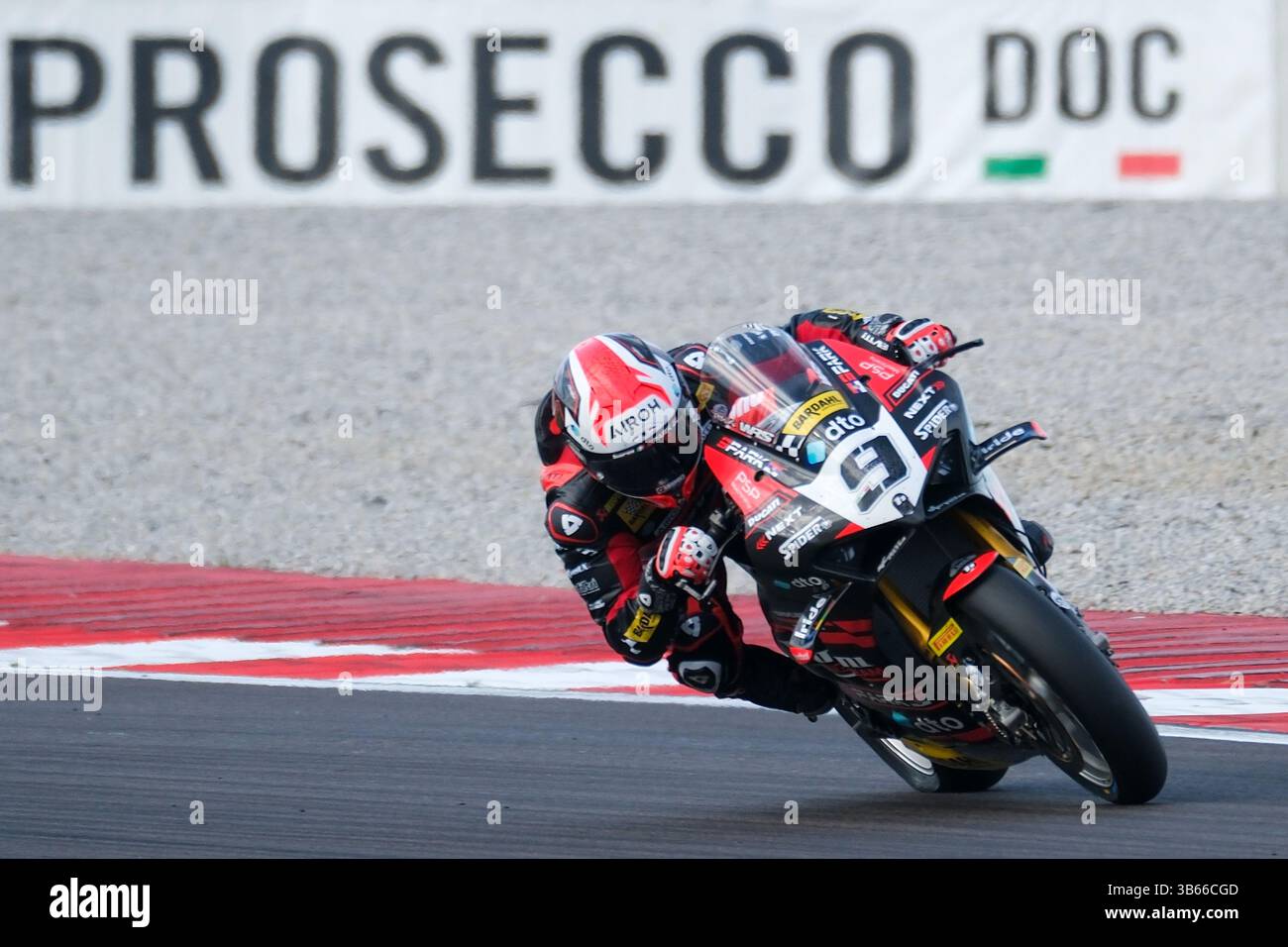 Danilo Petrucci from Italy, rides Ducati Panigale V4R of Barni Spark ...