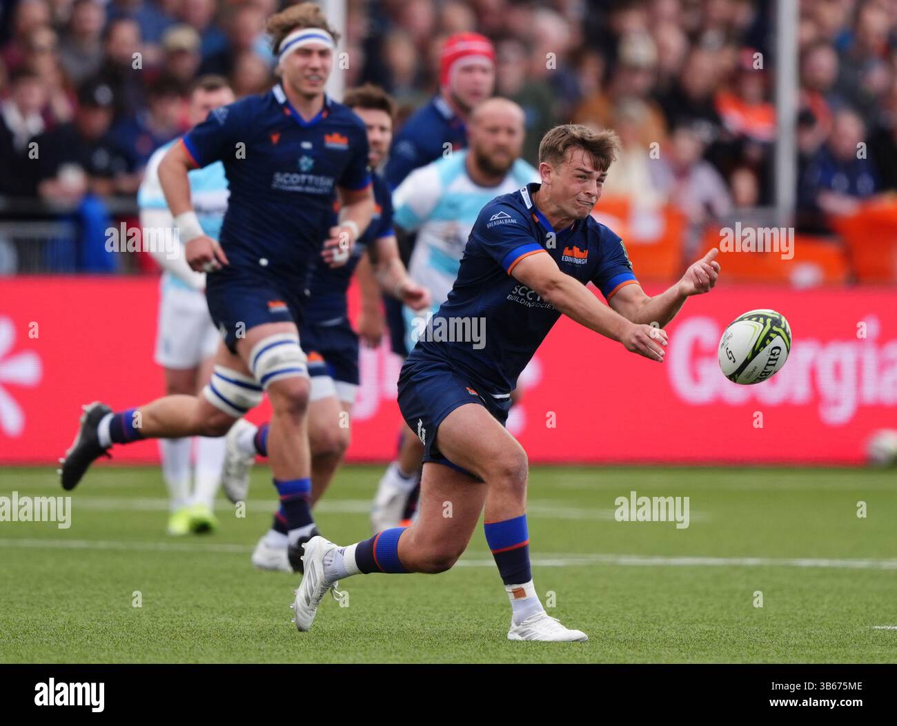 Edinburgh Rugby’s Ross Thompson during the EPCR Challenge Cup semi ...