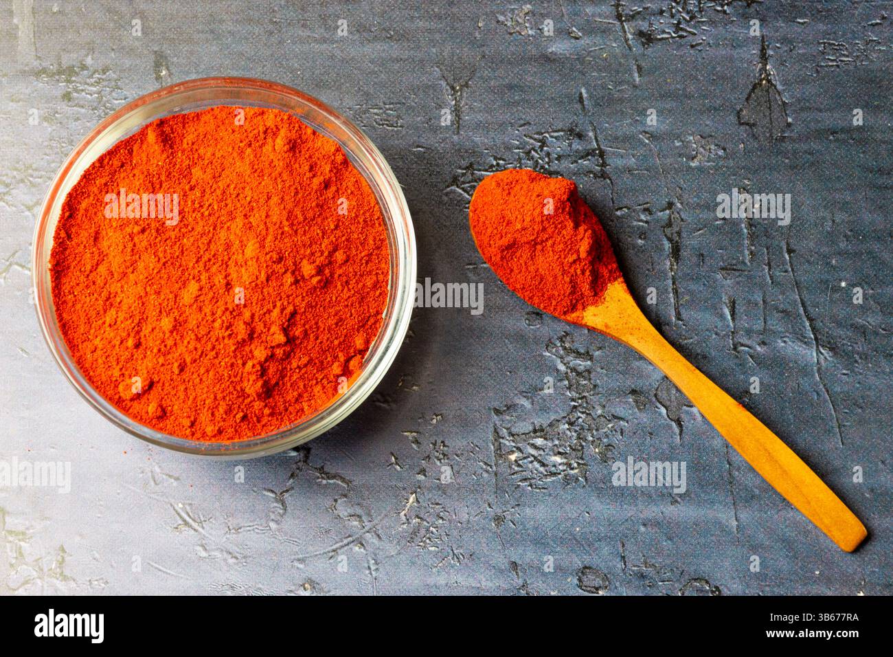 Hungarian red paprika Stock Photo