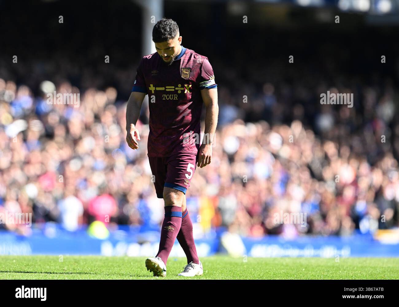 Sam Goodison Ipswich Town's Sam Morsy appears dejected during the Premier League ...