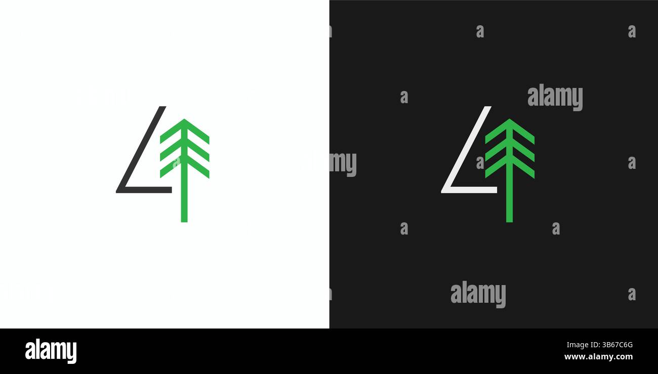 Pines pine trees Stock Vector Images Alamy