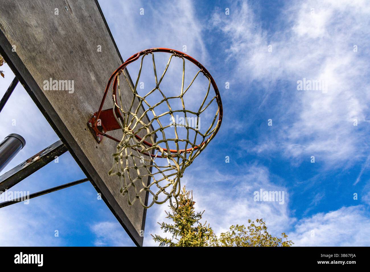 Basketball ring against blue hi res stock photography and images Alamy Basketball ring against blue hi res stock photography and images Alamy