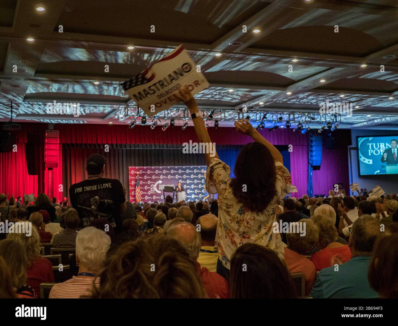 2022 republican rally cheer hi-res stock photography and images - Alamy