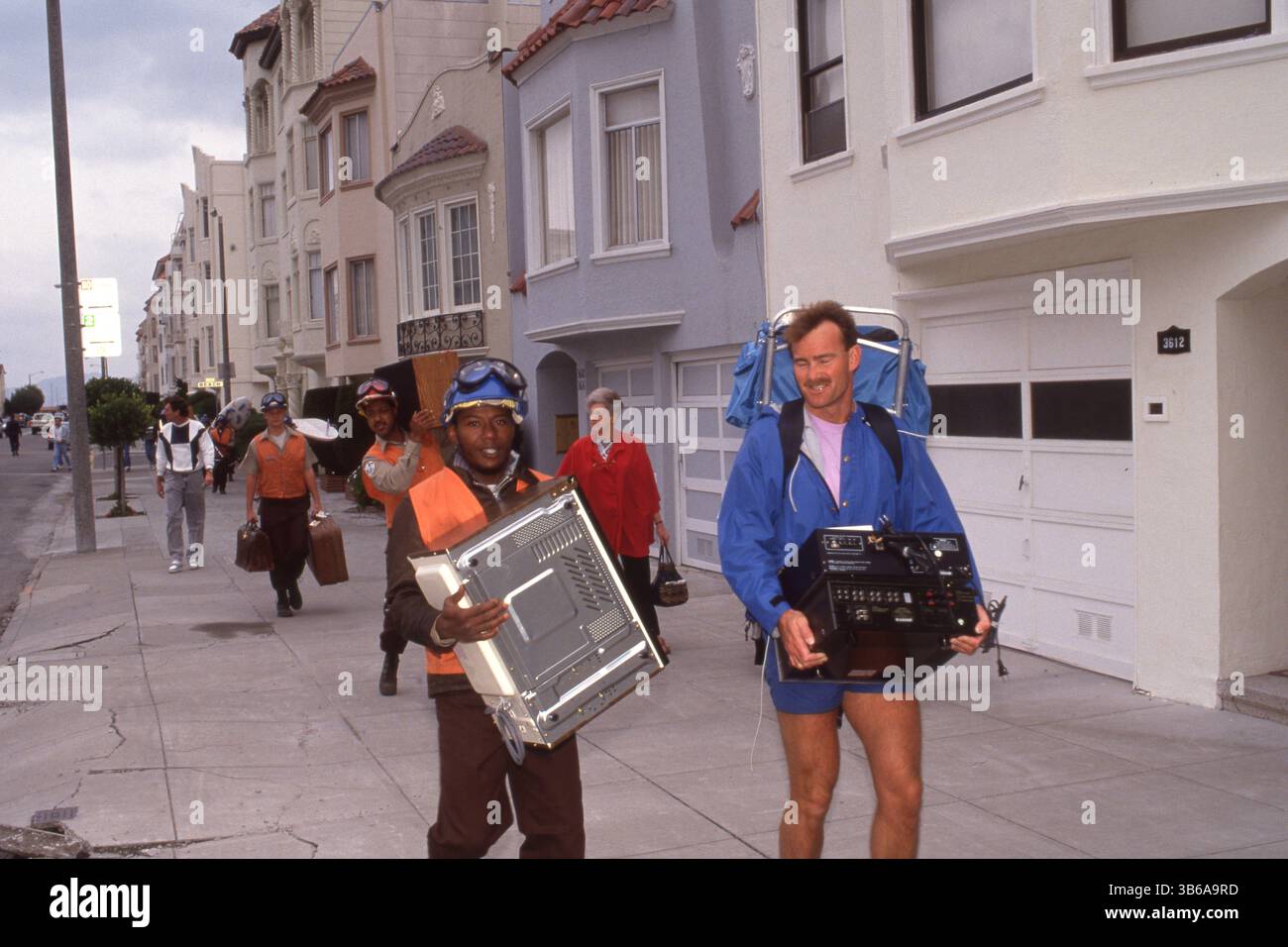1989 san francisco earthquake damage hi-res stock photography and ...