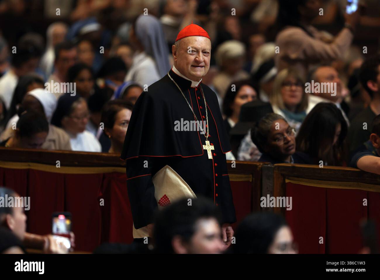 Rome, Italy. 03rd May, 2025. Vatican City, Italy 05/03/2025: Cardinal ...